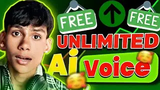 Unlimited Ai Voice Free 😍 | एक दिन मे Unlimited Ai Voice Generate करो Free 🤩 | Anuraas Tech 