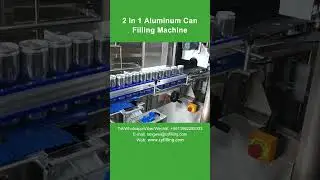 2 In 1 Aluminum Can Filling Machine, Beer Canning Line, Beverage Canning Machine - Chenyu Machinery