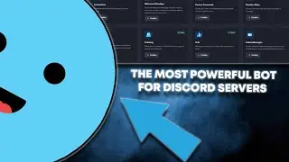 THE MOST POWERFUL DISCORD BOT THAT WILL ASSIST IN MODERATION & SERVER CUSTOMIZATION