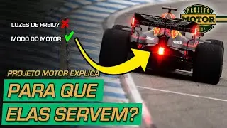 PARA QUE SERVEM AS LUZES TRASEIRAS DOS CARROS DE F1?