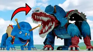 NEW CURSED TRICERADRUM FROM PIANOSAURUS FAMILY POPPY PLAYTIME 4 In Garry's Mod