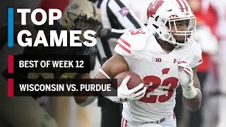 Top Games of 2018: Week 12 | Wisconsin Badgers vs. Purdue Boilermakers | B1G Football