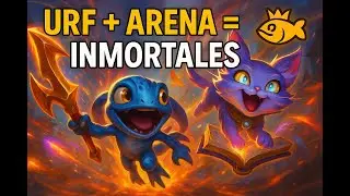 Jugando Urf con Fizz en arena!