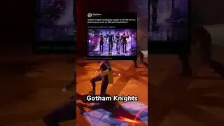 Gotham Knights No 60FPS on Next Gen Consoles #shorts