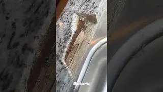 Granite Crack Repair | front of the sink #shorts