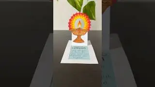 Diwali DIY Card Making Idea😱💡| Greeting Card | #shorts #Diwali