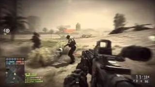 Battlefield 4&trade; Gunn Squad Knife off with uninvited guest.