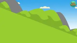 animated cartoon background loop outdoor scene