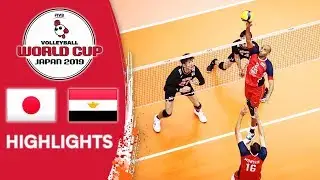 JAPAN vs. EGYPT - Highlights | Men's Volleyball World Cup 2019