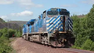 The Last CEFX AC4400CWs in Upper Michigan on the LS&I