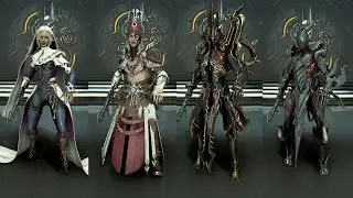 Warframe - Uriel, Caliban Prime, Wisp & Harrow Gemini
