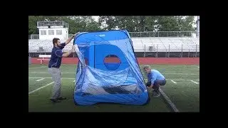 TeamPod&trade; UnderCover&trade; SportPod&trade; Folding Instructions