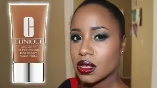 Clinique Stay Matte Oil Free Foundation Review (Swatch and Demo!)