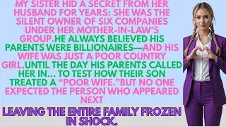 She hid from her husband: owner of 6 companies. Seen as poor, test day came—family frozen in shock!