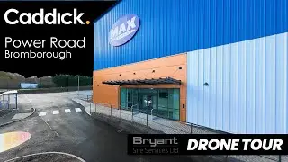 Caddick Construction - Power Road, Bromborough completion flythrough video
