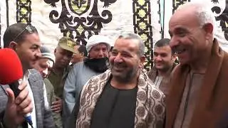تسليم بطاطين للمواطنين بقرية منشأة زعفرانة بأبوقرقاص ضمن مبادرة حياة كريمة في برنامج مناسبات الصعيد