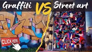 Graffiti vs. Street Art: Exploring Urban Creativity