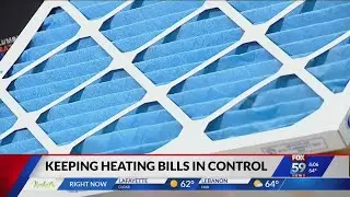 Keeping heating costs as low as possible through simple steps