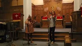 Max and River Brown- Durang's Hornpipe for Kutztown Folk Music Society @Swellstrings