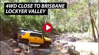 I found this amazing 4wd track in my FJ Cruiser just outside Brisbane | Lockyer Valley National Park