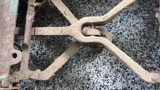 Restauração da Balança antiga