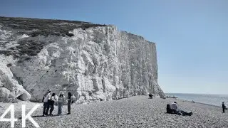 【4K】Walking Along the Seven Sisters in England