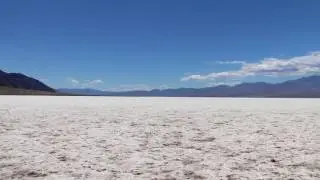The Lowest Point in North America (Badwater, California in Death Valley)