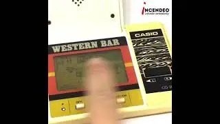 Retro Casio Western Bar Handheld Game CG-300 (1984)