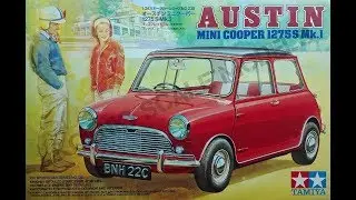 Обзор Austin Mini Cooper 1275S Mk.I Tamiya 1/24 (сборные модели)
