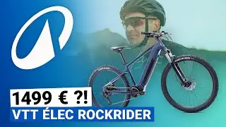 Decathlon lance un VTT &eacute;lectrique &agrave; 1 498 &euro; (+ airbag cycliste pro)