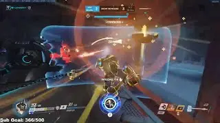 CLONEMAN16 REINHARDT GOD! [ OVERWATCH SEASON 23 TOP 500 ]