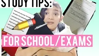 STUDY TIPS FOR EXAMS/SCHOOL📝 ||Bautistaleanne13