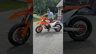 2024 KTM 250 xc-w Supermoto #motocross #ktm #supermotorbikes