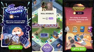 NEW GALACTIC CHANCE EVENT MONOPOLY GO | TATOOINE TREASURES BLASTERS #monopolygo #galactic #chance