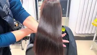 小姐姐染款榛果灰棕发色，低调时尚不夸张，很美很满意
