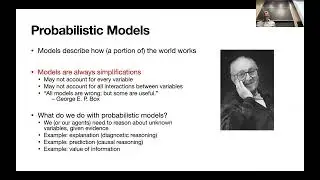 Intro to AI - Lecture 15 - Bayes' rule, Bayesian Networks, Joint probability in a BN