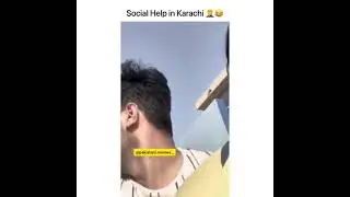 Social help in Karachi 🤦😂
