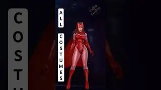 Marvel Future Fight: All Costumes of Scarlet Witch #shorts
