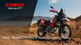 2026 Ténéré 700 World Raid: Accessory Packs