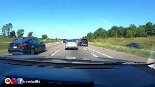 How not to merge on the highway/Freeway | a very close call in opinion