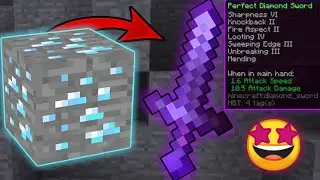 Minecraft, But Ores Drops Op Items