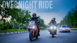 Overnight Ride Kasauli Hills Himachal Pradesh || Day-01 #tvsapache #ronin #blog 