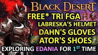 FREE* TRI FALLEN GOD ARMOR/LABRESKA HELMET/DAHN GLOVES/ATOR SHOES, EDANIA (Black Desert Online) BDO