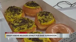Krispy Kreme releases limited edition doughnut for November Supermoon