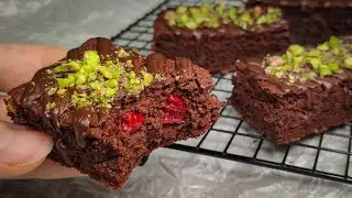 Null Kalorien! Kein Zucker! Glutenfrei! Gesundes Brownie-Dessert ohne Mehl!