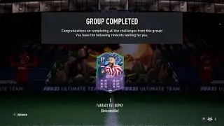 Fifa 23 Completing FUT Fantasy Depay SBC - New Team