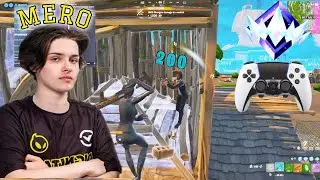 Mero SETTINGS on PS5 Fortnite Unreal Reload + Dualsense Edge (4k 120FPS)