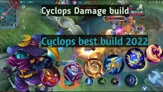mobile legend cyclops best build 2022// cyclops Damage build 2022