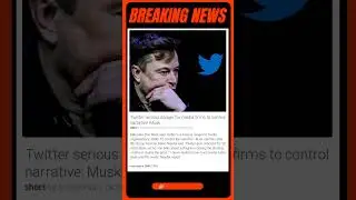 Elon Musk Sparks Debate on Media's Power Over Public Opinion | #shorts #news