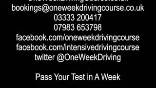 Intensive Driving Courses Morecambe | Driving Lessons Morecambe